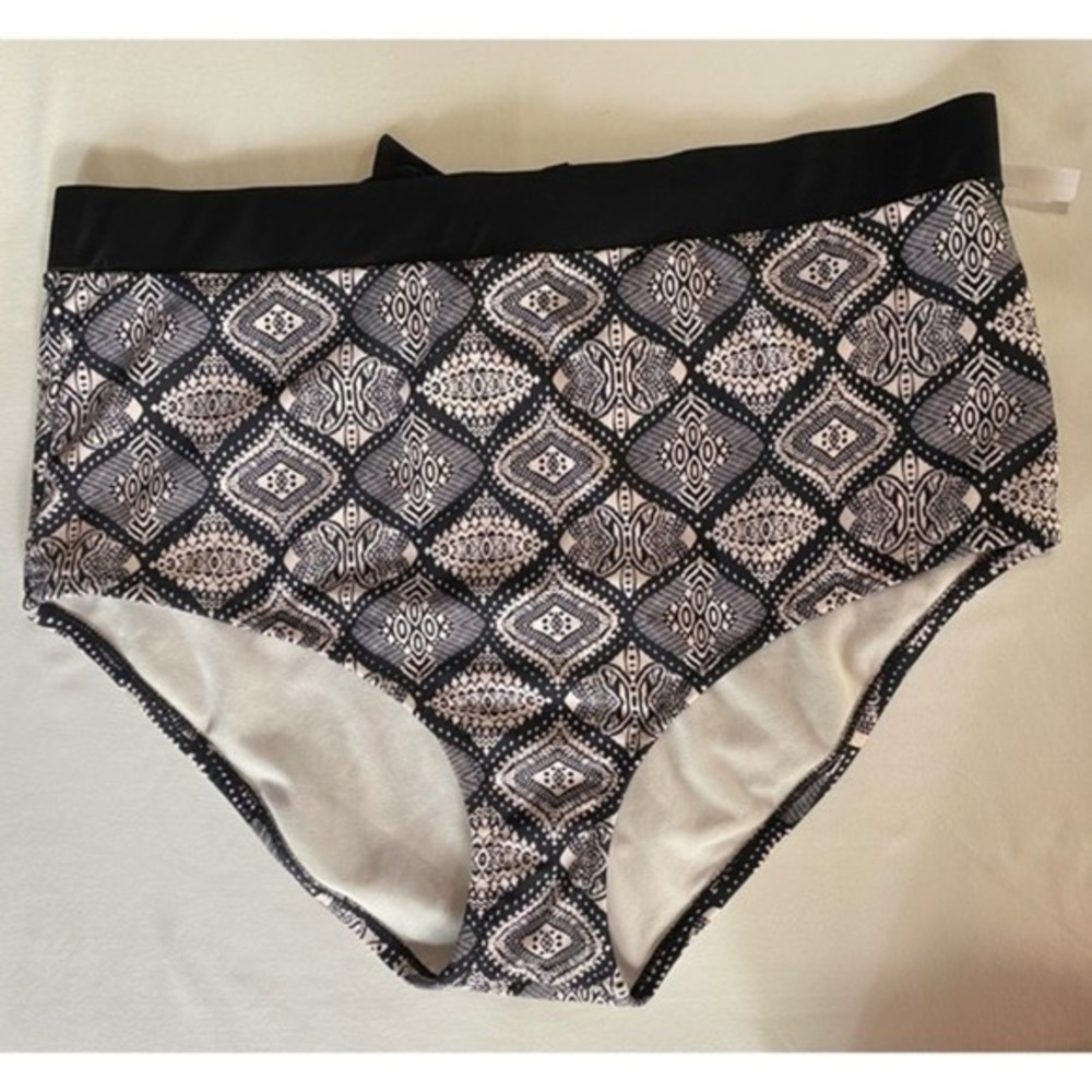 Raisins Curve Swim Women's Plus Size Locals Only High‎ Waisted Bikini Bottom 20W